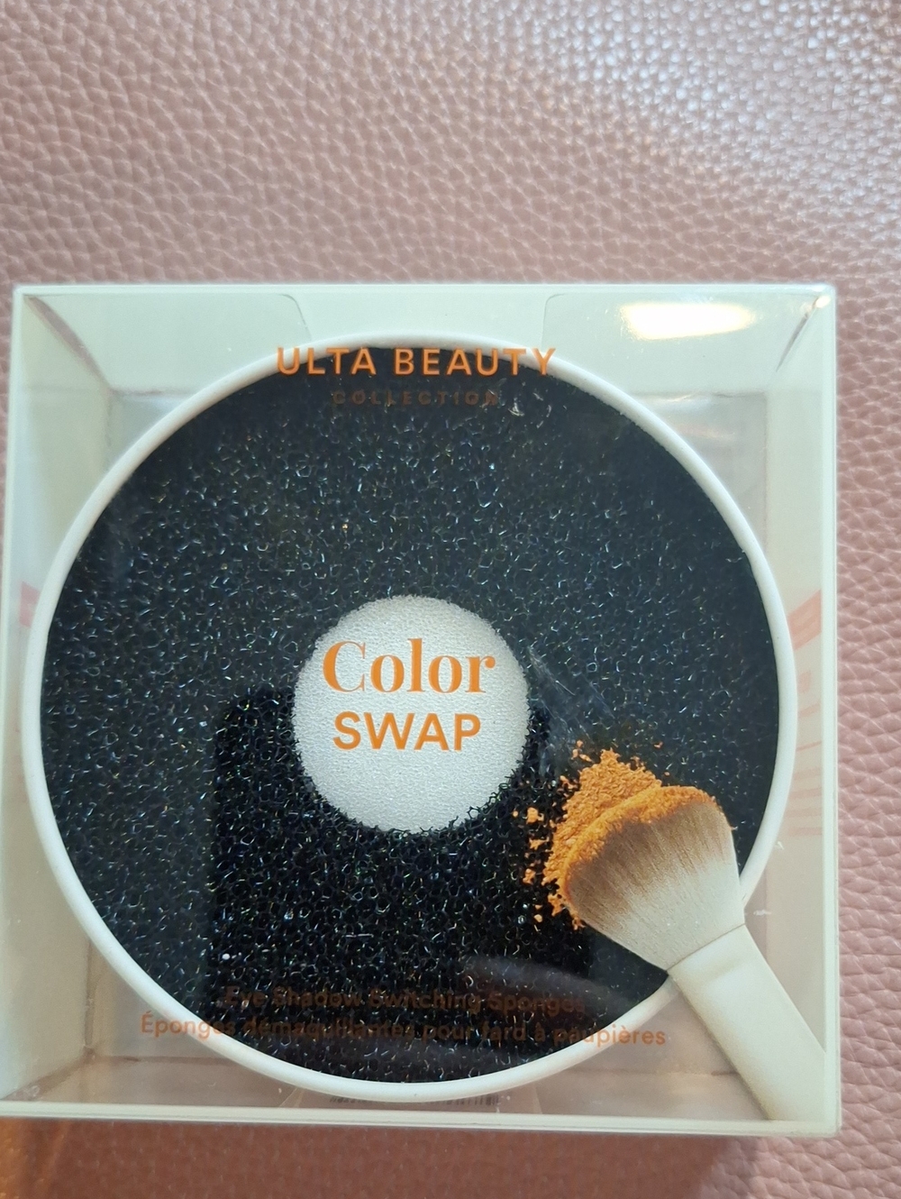 Ulta Beauty Color Swap Makeup Sponge - White with Black Pad